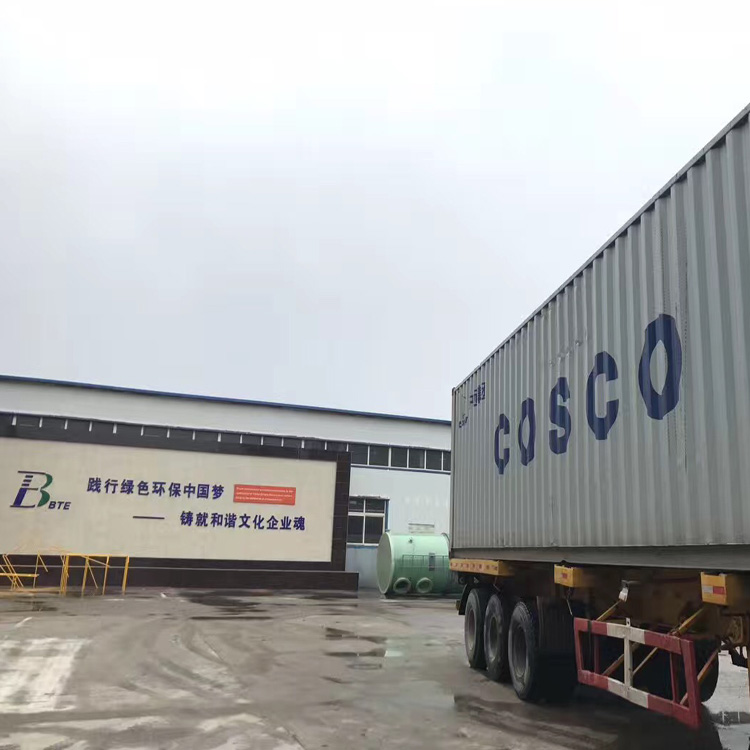 孟加拉某賓館地埋式一體化污水處理設備發貨！