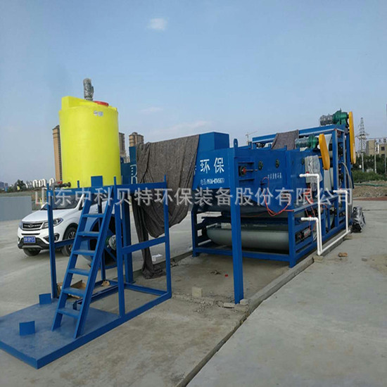 中科貝特分享污泥脫水機的工作流程有哪些呢？